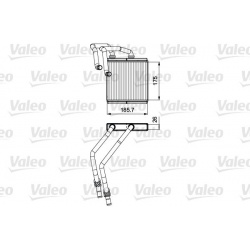 Šilumokaitis, salono šildymas
                                VALEO                                                811544, 