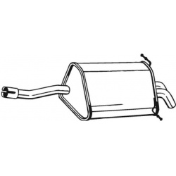 galinis duslintuvas
                                BOSAL                                                175-035, Nenurodytas