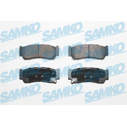 stabdžių trinkelių rinkinys, diskinis stabdys
                                SAMKO                                5SP1417