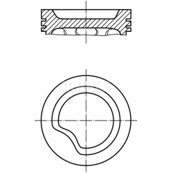 stūmoklis
                                MAHLE                                                011 06 11, MAHLE, 0110611, au