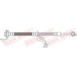 Stabdžių žarnelė
                                QUICK BRAKE                                                50.721, QUICK