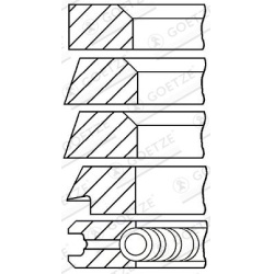 stūmoklio žiedų komplektas
                                GOETZE ENGINE                                                08
