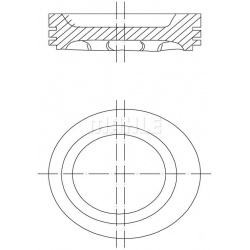 stūmoklis
MAHLE 229 31 00, MAHLE, 2293100, au
