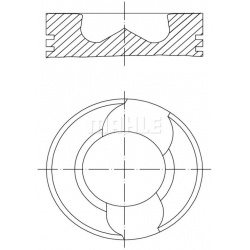 stūmoklis
MAHLE 229 11 10, MAHLE, 2291110, au