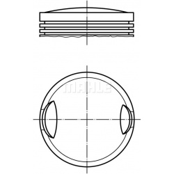 stūmoklis
                                MAHLE                                                009 19 02, MAHLE, 0091902, au