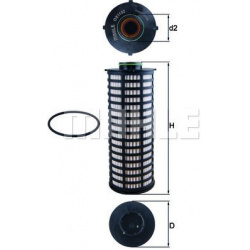 alyvos filtras
                                MAHLE                                                OX1152D, MAHLE, OX1152D, 