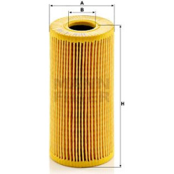 alyvos filtras
                                MANN-FILTER                                HU 618 y, MANN-FILTER, HU 618 y, au