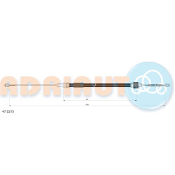 Trosas rankinio
                                ADRIAUTO                                47.0215, ADRIAUTO, 470215, auto detal