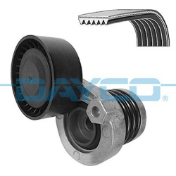 V formos rumbuotas diržas, komplektas
                                DAYCO                                KPV386, DAYCO, KP