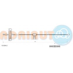 trosas, stovėjimo stabdys
                                ADRIAUTO                                13.0204.2, ADRIAUTO, 13020