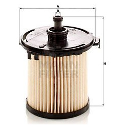 kuro filtras
                                MANN-FILTER                                PU 12 003/1 Z, MANN-FILTER, PU120031Z