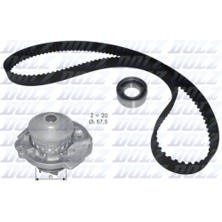 vandens siurblio ir paskirstymo diržo komplektas
                                DOLZ                                       