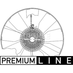 Ventiliatorius, radiatoriaus BEHR *** PREMIUM LINE ***
                                MAHLE                                 