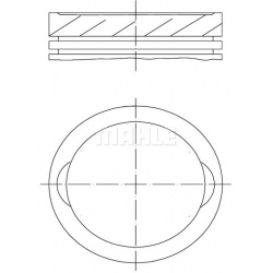 stūmoklis
MAHLE 033 98 00, MAHLE, 0339800, au