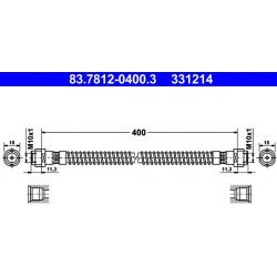 stabdžių žarnelė
                                ATE                                83781204003, ATE, 83781204003, auto d