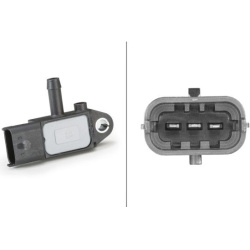 jutiklis, išmetimo slėgis
                                HELLA                                6PP 009 409-181, Nenurodytas