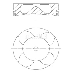 stūmoklis
MAHLE 229 12 30, MAHLE, 2291230, au