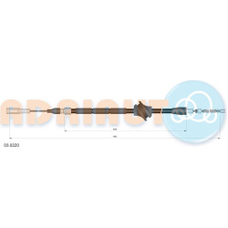 Trosas rankinio
                                ADRIAUTO                                03.0220, ADRIAUTO, 030220, auto detal