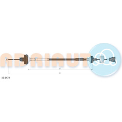 Trosas sankabos
                                ADRIAUTO                                35.0178, ADRIAUTO, 350178, auto detal