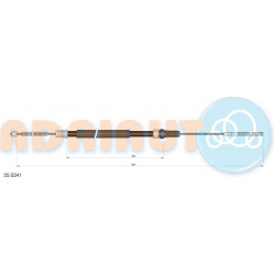 Trosas rankinio
                                ADRIAUTO                                35.0241, ADRIAUTO, 350241, auto detal
