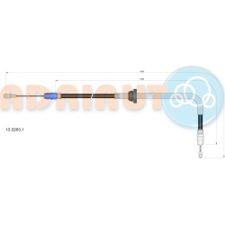 Trosas rankinio
                                ADRIAUTO                                                13.0263.1, ADRIAUTO, 