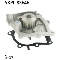Siurblys aušinimo skysčio pompa vandens
                                SKF                                VKPC83646, SKF, 