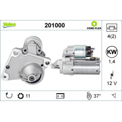 Starteris
                                VALEO                                                201000, VALEO, 201000, auto de