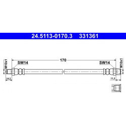 stabdžių žarnelė
                                ATE                                                24.5113-0170.3, ATE, 