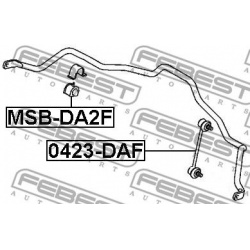 Stabilizatoriaus traukė
                                FEBEST                                0423-DAF, Nenurodytas gamintoj