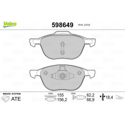 VALEO                                                598649, VALEO, 598649, auto detalė