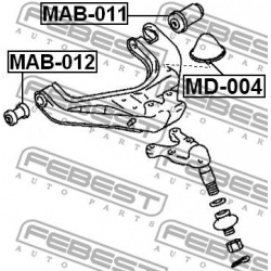 sailentblokas
                                FEBEST                                MAB-011, Nenurodytas gamintojas, MAB-011,