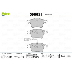 VALEO                                598651, VALEO, 598651, auto detalė