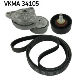 V formos rumbuotas diržas, komplektas
                                SKF                                VKMA 34105, SKF, VK