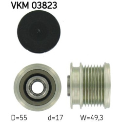 Škivas generatoriaus sankabinis
                                SKF                                VKM03823, SKF, VKM03823, 