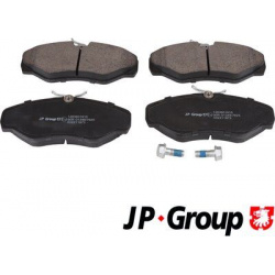 stabdžių trinkelių rinkinys, diskinis stabdys JP
                                JP GROUP                                 