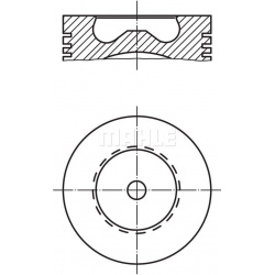 stūmoklis
MAHLE 015 81 02, MAHLE, 0158102, au