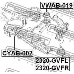sailentblokas
                                FEBEST                                VWAB-019, Nenurodytas gamintojas, VWAB-01
