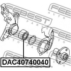 rato guolis
                                FEBEST                                DAC40740040, Nenurodytas gamintojas, DAC407