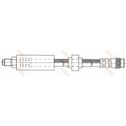 stabdžių žarnelė
                                TRW                                PHB303, TRW, PHB303, auto detalė
