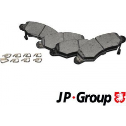 stabdžių trinkelių rinkinys, diskinis stabdys JP
                                JP GROUP                                 