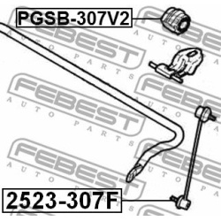 stabilizatoriaus įvorė
                                FEBEST                                PGSB-307FV2, Nenurodytas gamin