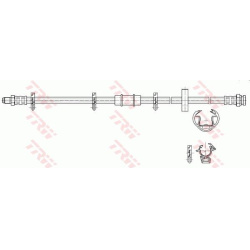 stabdžių žarnelė
                                TRW                                PHB242, TRW, PHB242, auto detalė