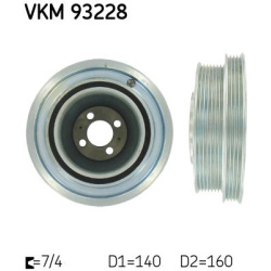 Škivas alkūninio veleno
                                SKF                                VKM93228, SKF, VKM93228, auto de