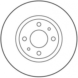stabdžių diskas (1vnt)
                                TRW                                DF1742, TRW, DF1742, auto detalė