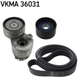 V formos rumbuotas diržas, komplektas
                                SKF                                VKMA 36031, SKF, VK