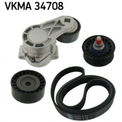 V formos rumbuotas diržas, komplektas
                                SKF                                VKMA 34708, SKF, VK