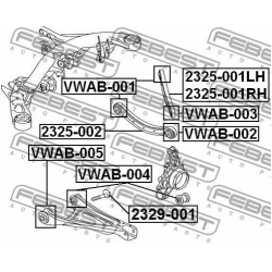 sailentblokas
                                FEBEST                                VWAB-002, Nenurodytas gamintojas, VWAB-00