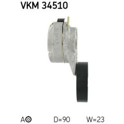 diržo įtempiklis, V formos rumbuotas diržas
                                SKF                                VKM 34510, 
