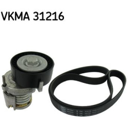 V formos rumbuotas diržas, komplektas
                                SKF                                VKMA 31216, SKF, VK
