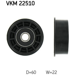 kreipiantysis skriemulys, paskirstymo diržas
                                SKF                                VKM 22510, S
